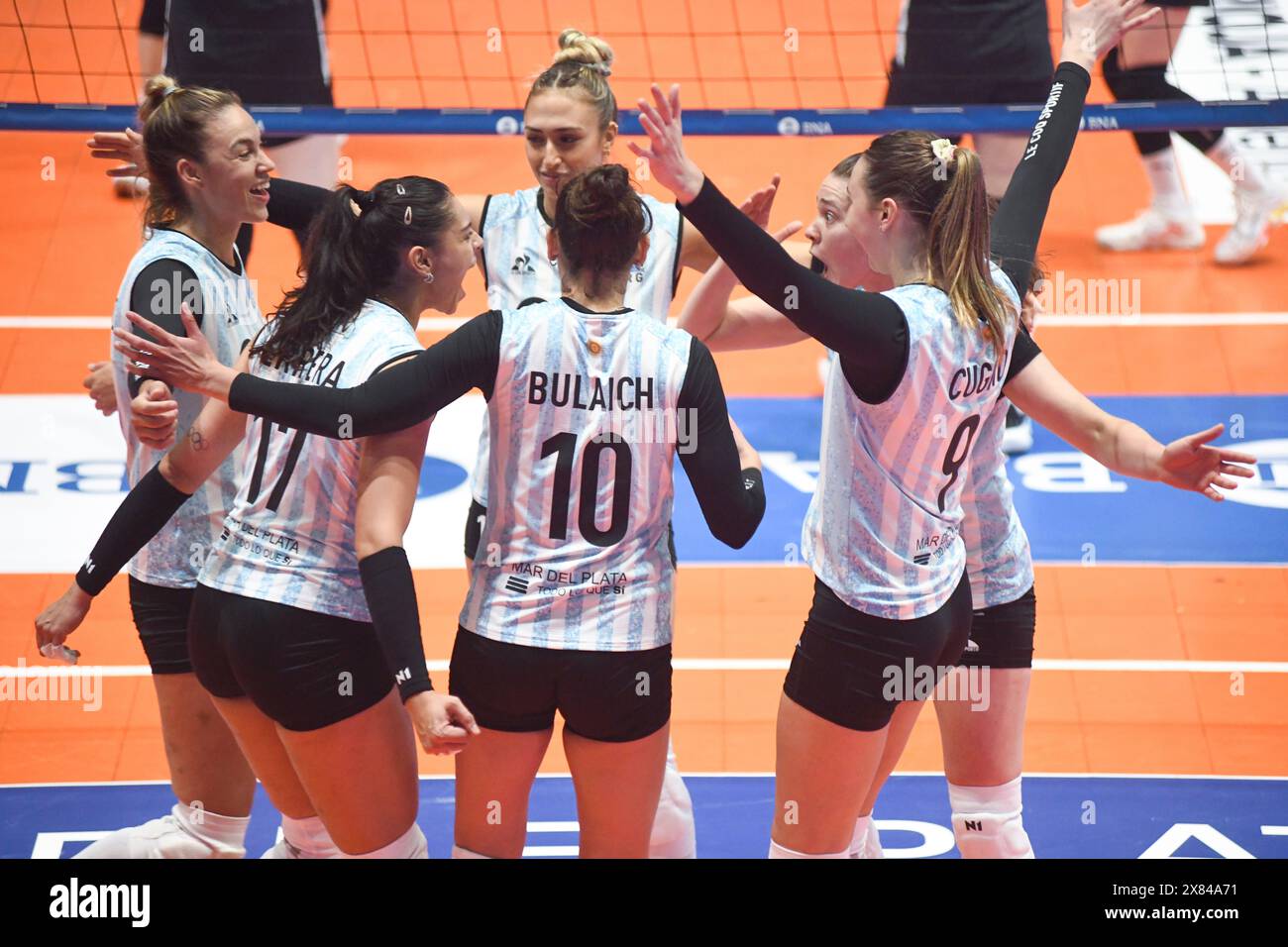 Argentina Women's National Volleyball Team match and podium photo 3