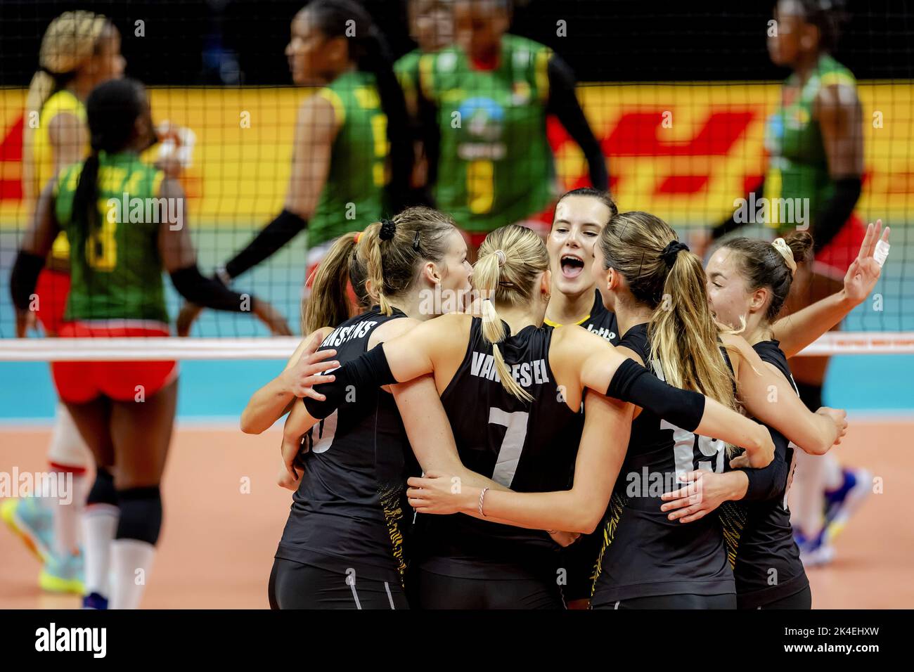 Belgium Women's National Volleyball Team match and podium photo 3