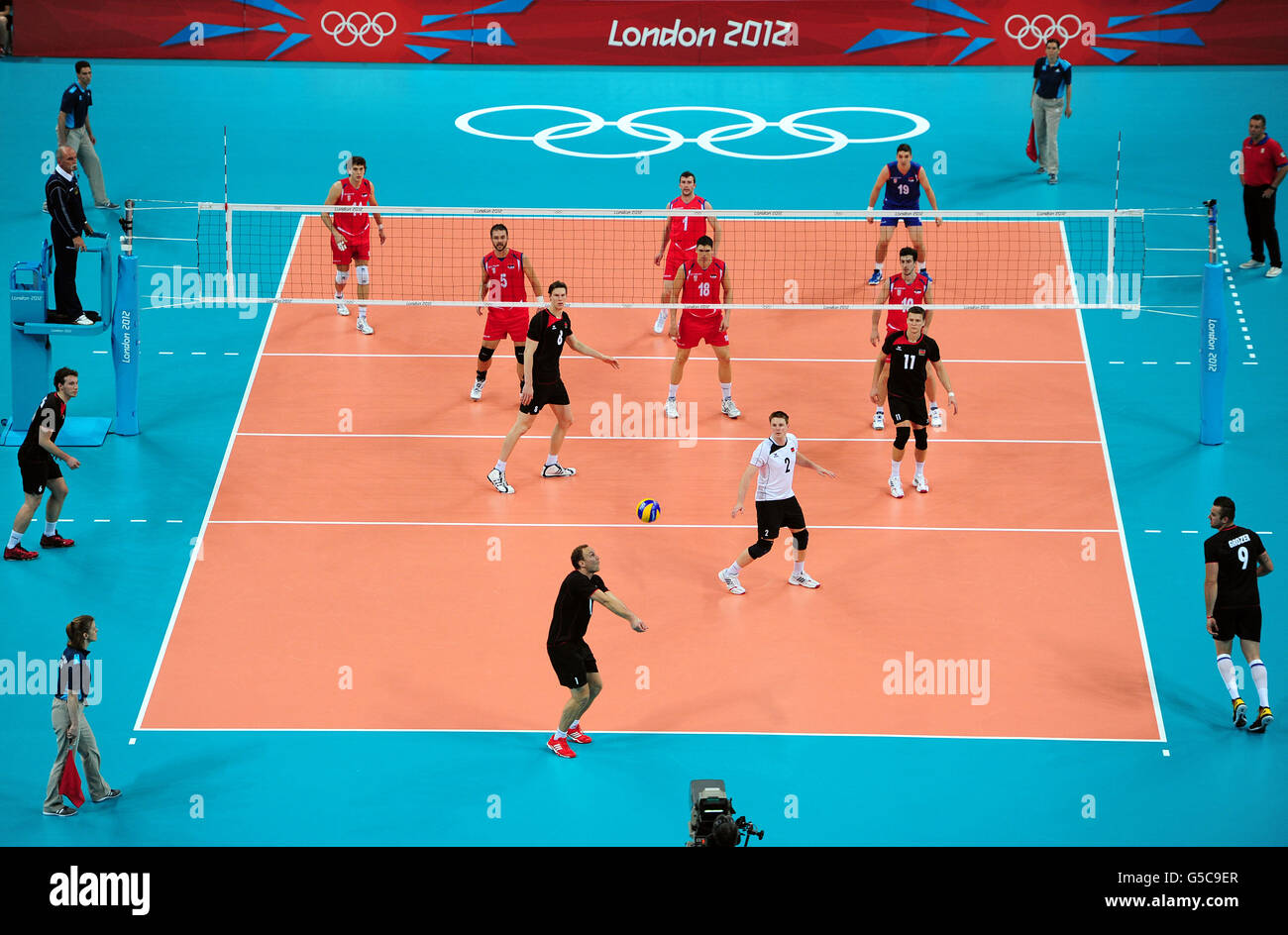 Germany Men's National Volleyball Team match and podium photo 3